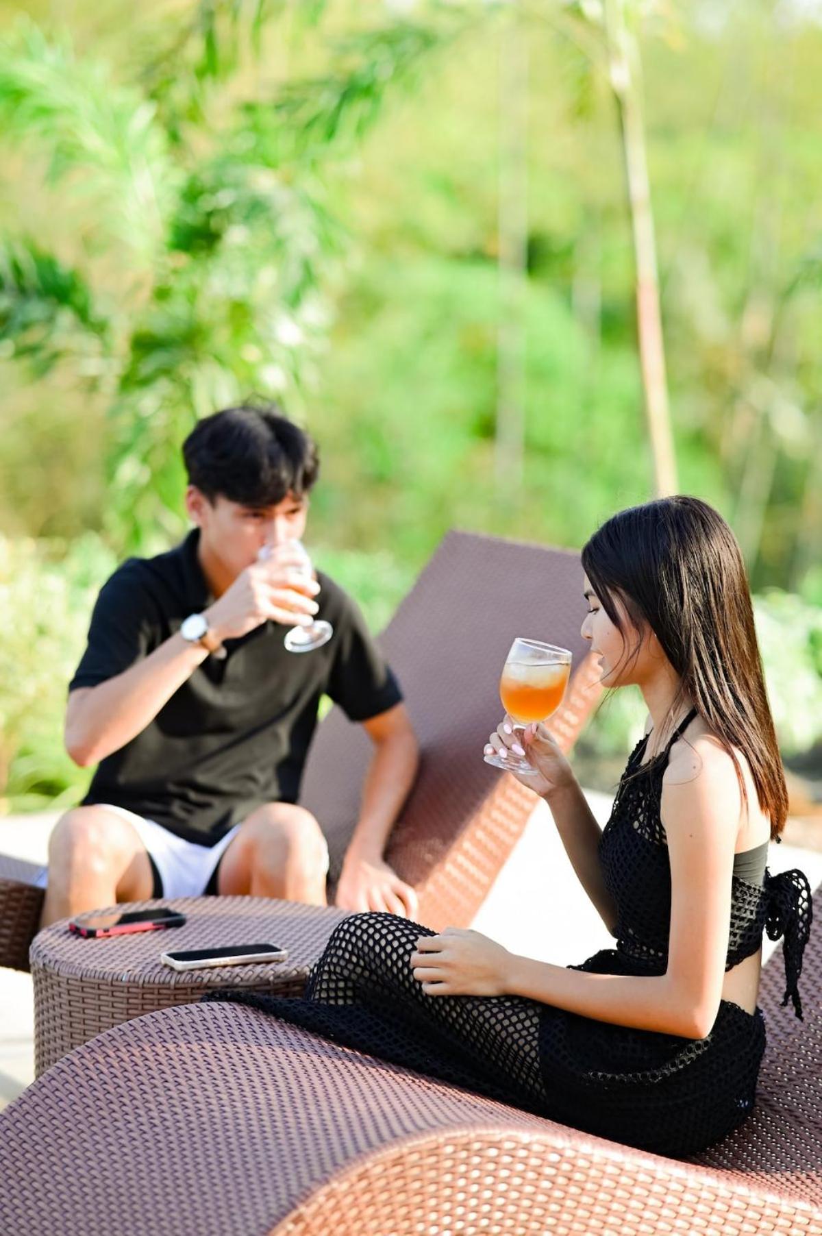Redwood Cabin Bolinao Ngoại thất bức ảnh
