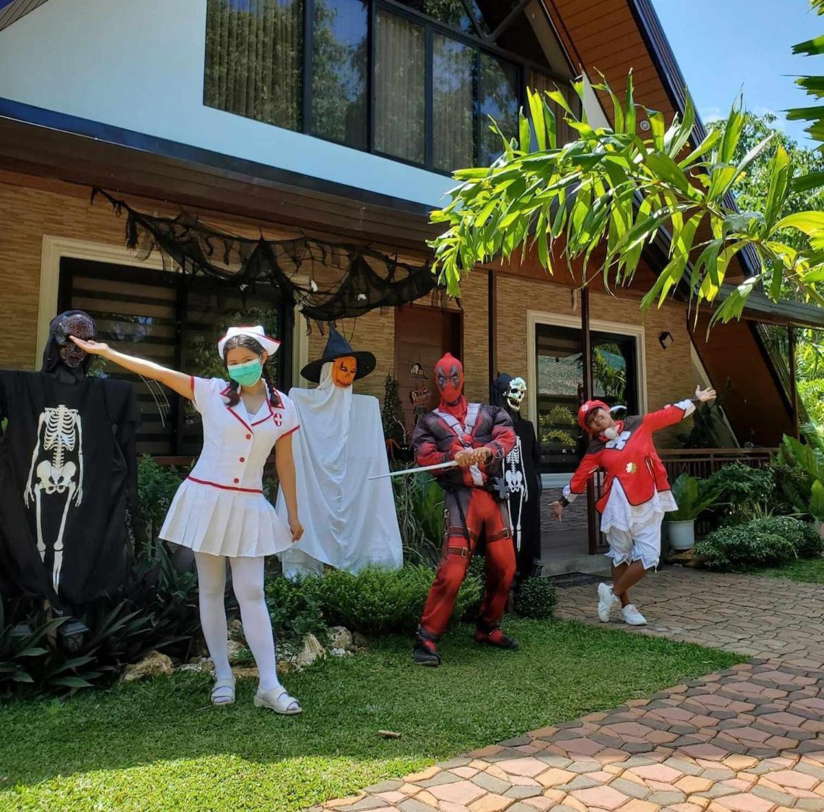 Redwood Cabin Bolinao Ngoại thất bức ảnh